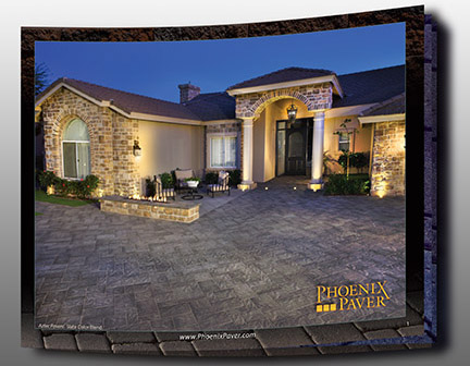 Photo os a partially open Phoenix Paver e-Brochure